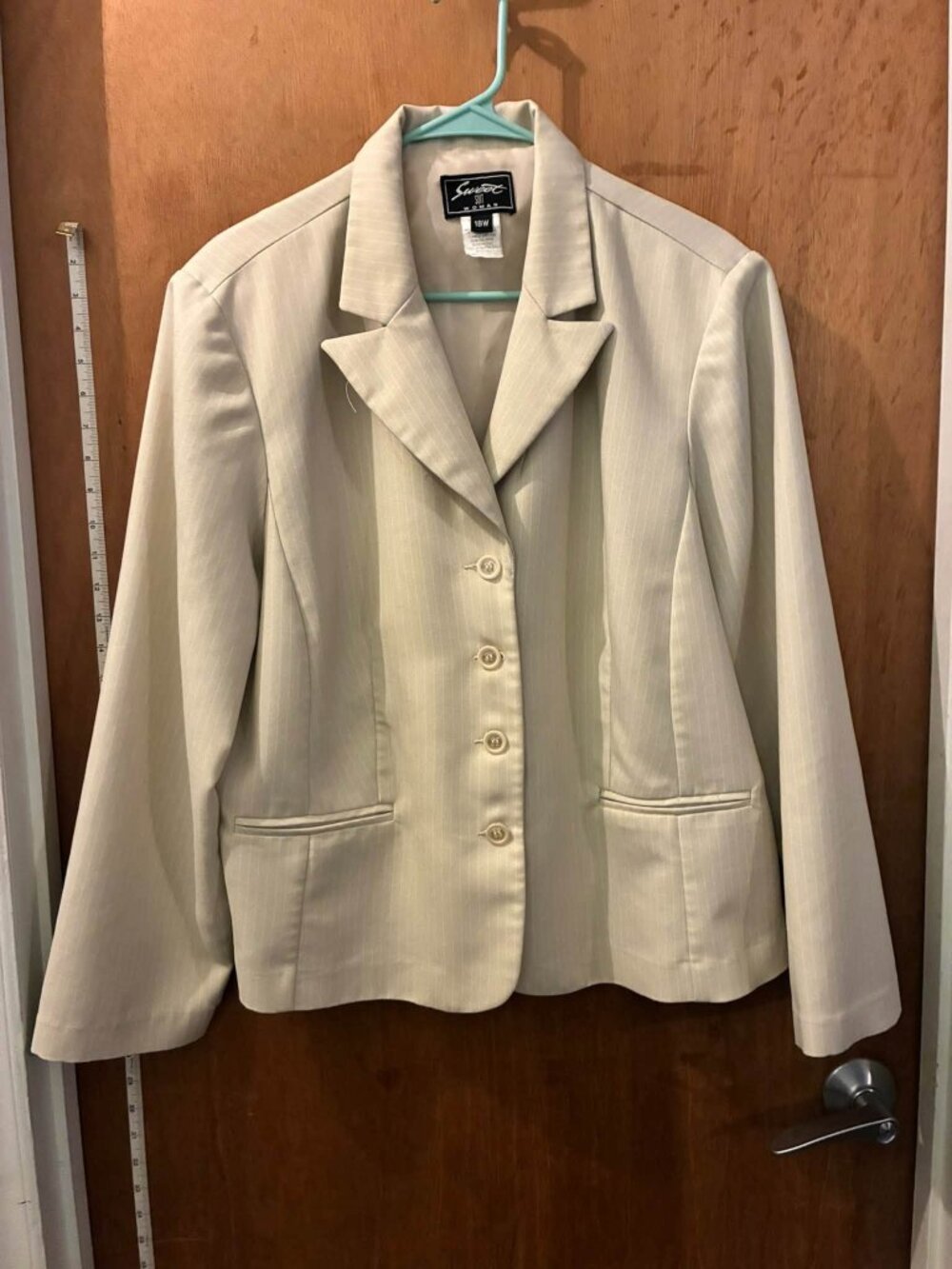 Size 18W - Sweet Suit - Tan Dress Jacket